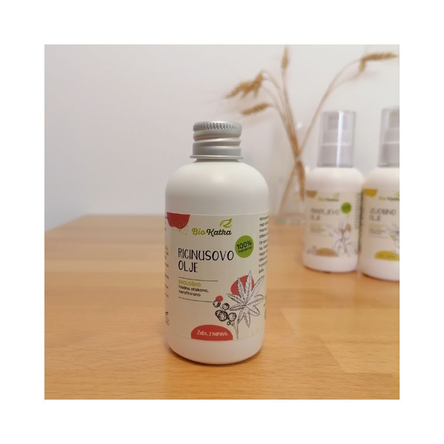Ricinusovo olje bio VitaKatka 100ml - slika 3
