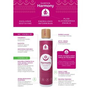 Energijsko informiran šampon Harmony 200ml