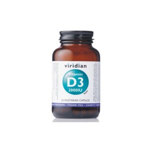 Viridian Vitamin D3 60 kapsul