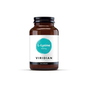 Viridian L-Lizin 500mg 90 kapsul