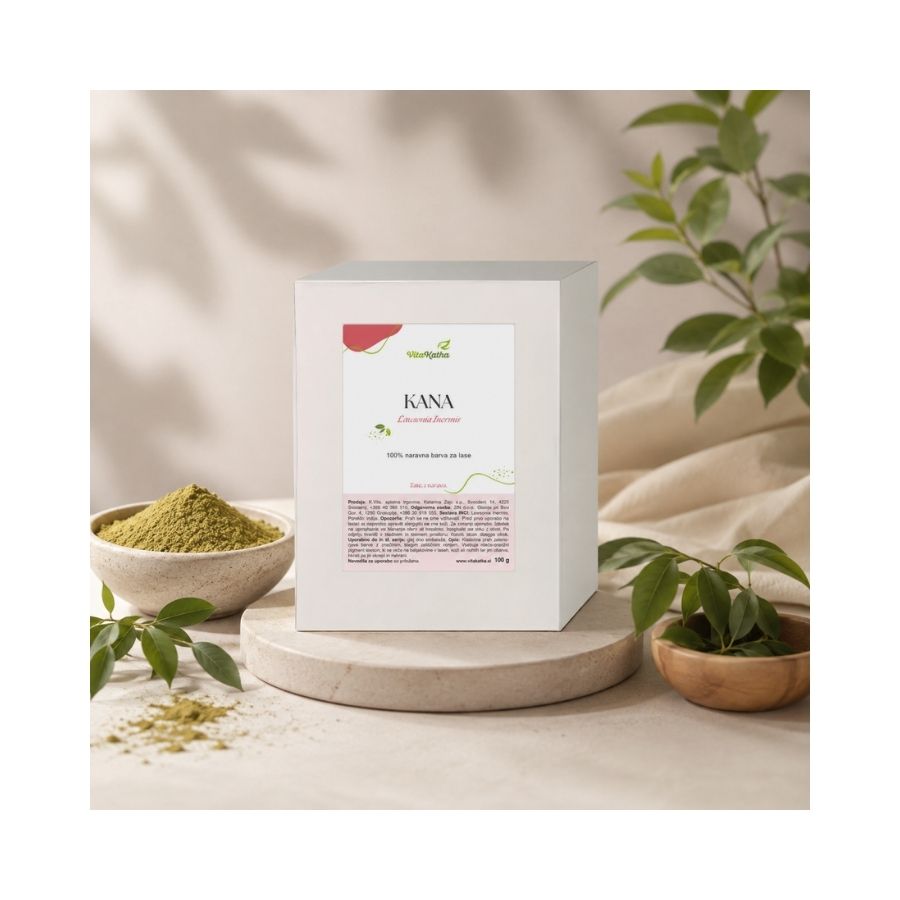 Kana naravna barva za lase VitaKatka 100g - slika 2